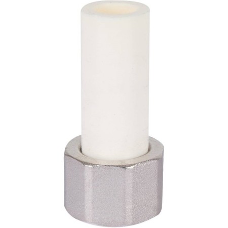 Kalde fitting, polypropylene, d = 20 mm x 3/4 ", inner thread, with a nut-1