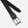 Male belt, width 4 cm, screw, buckle metal, black color