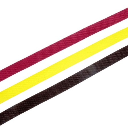Leash of kapron -colored zoonik, 2 m x 2.5 cm, mix of flowers-3