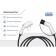 Charged cable for the electric car Fulltone, Mode 3, Type 2 on GB/T, 32 A, 1 phase