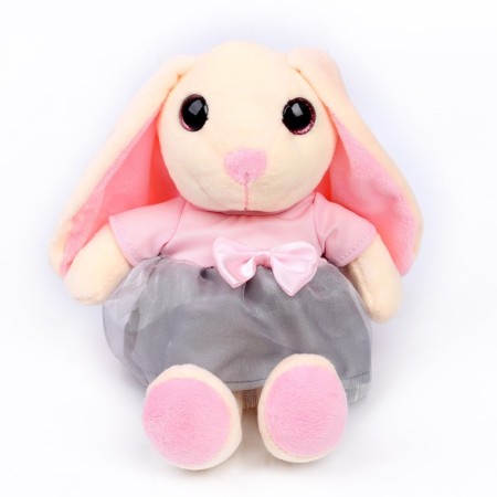 Soft toy "Bunny in a dress"-3