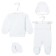 Set for discharge for girls, white color, height 56