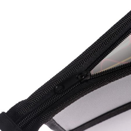A3, 470 x 335 x 50 mm folder and drawings folder, with handles, plastic, lightning from above, PM-A3-26 "Abstraction" Black-4