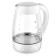 Electric kettle Brayer 1024BR-BK, glass, 2 l, 2200 watts, white