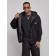 Jeaning jacket men's, size 48, black color