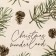 Ethel towel Christmas Tree 40x73 cm, 100% HL, sarzha 190 g/m2
