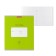 Notebook of 18 sheets in the Erichkrause Bright cage "Classic", cover coated cardboard, offset block, green