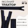 Lightning "Tractor", No. 8, detachable, castle machine, 80 cm, black/blue color