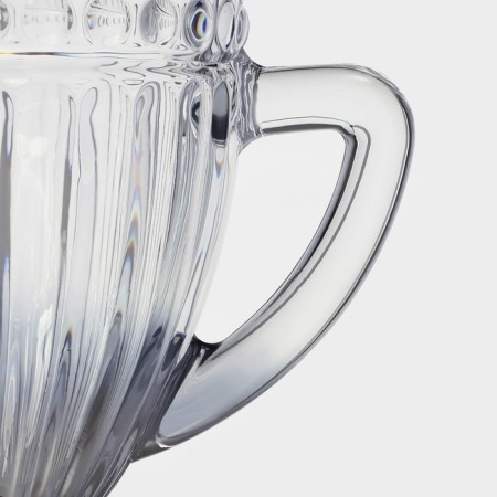 Glass Glass "Bosphorus", 1.1 l, color gradient silver-2