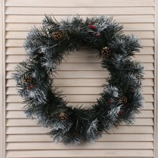 New Year wreath 