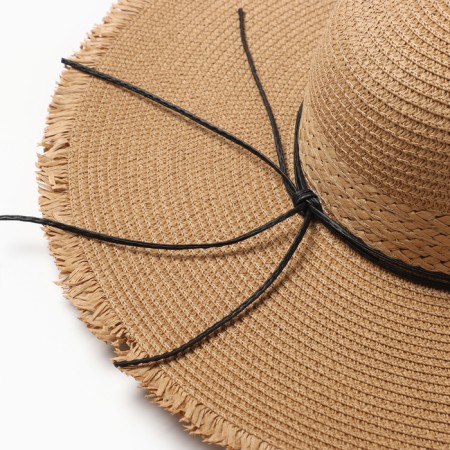 Women's hat Minaku, central to light-brown, river 58-3