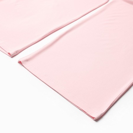 Female set (longshit, trousers) minku: Home Collection Pink color, pr 48-10