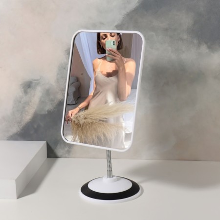 Mirror on a flexible leg, mirror surface 14.5 × 19.5 cm, color mix-2