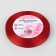 Satin tape, 10 mm × 23 ± 1 m, color red No. 26