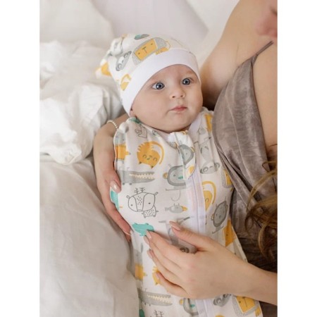 Diaper coconut with a cap Soft Hugs, height 68-74 cm-8