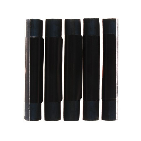 Black sauce, set 5 pieces (length65 ± 1 mm; diameter 10.5 ± 0.6 mm), in the blister-2