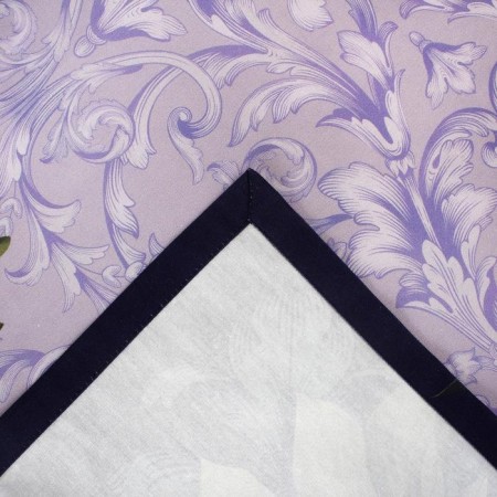 Set of table "Ethel" "Flower Study", a tablecloth 110 × 150 cm, napkins 40 × 40 cm, 4 pcs., 100 % cotton-4
