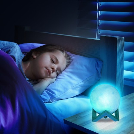 Nightlight "Moon", 8 training cards-1