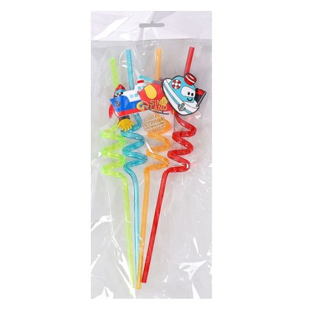 Piper tubes "Transport", set 4 pcs., Mix-2