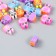 Beads for PVC "Owes" set 20 pcs 0.5x1x1 cm