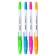 Balloon handle Berlingo "Tribase Grip Show", 0.7 mm, flu, blue, mix