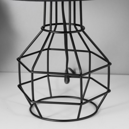 Boil table lamp E27 40W Black 25x25x40 cm Risalux-3