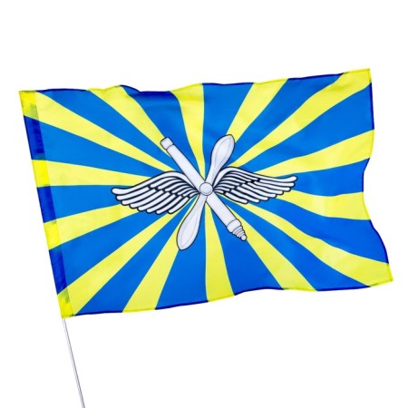 Russian Air Force Flag, 90 x 135 cm, polyester silk, without shaft-1