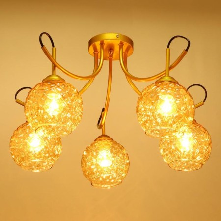 Chandelier 1109/5gd E27 40W gold 54x54x24 cm Bayerlux-2