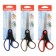 Scissors Erichkrause Comfort, 20.5 cm, handles with anti -slip rubber inserts, mix
