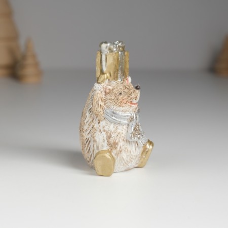 Souvenir Polystone "Hedgehind Brown" mix 4.8x4.5x8.2 cm-3