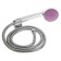 Shower mixer Accoona A8067S, single -leaf, purple