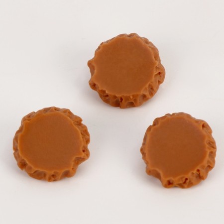 Miniature Puppet "Eggs in the Nest", set of 3 pcs., Size 1 pc. - 2 × 2 × 1 cm-3