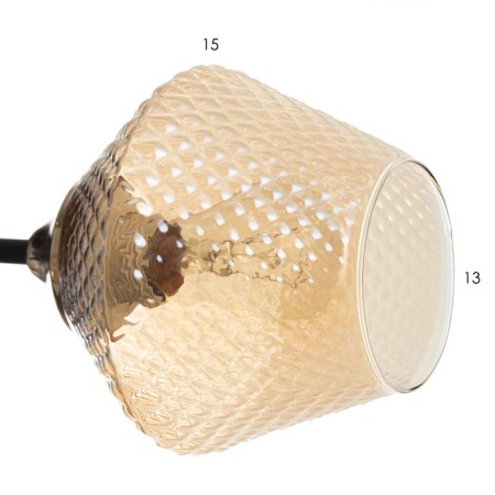 Tsota chandelier 3HE27 40W Black 38x38x28 cm Bayerlux-5