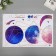 Stick plastic interior color "Moon and month" 40x60 cm