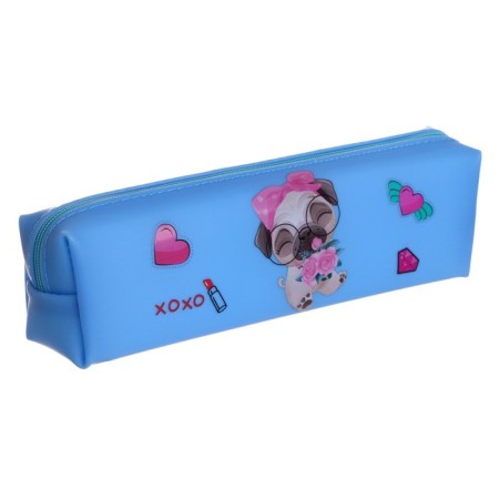 School Penal on the zipper "Dog", mix-7