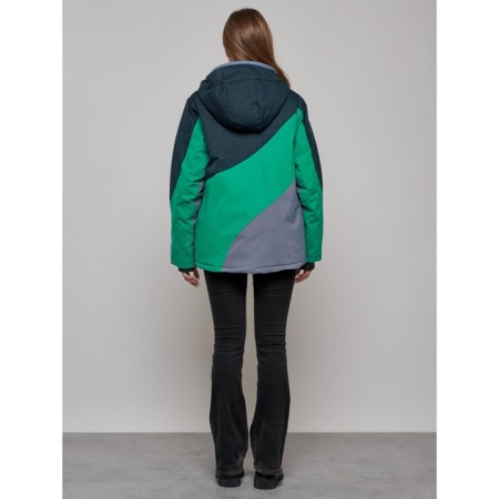 Ski jacket female, size 56, black color-13