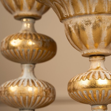 Summary Metal "Tier" for one candle 16 x 16 x 31 cm-13