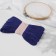 Set of threads muline No. 820, 8 ± 1 m, 6 pcs, pure blue color