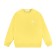 Sweatshirt for girls, height 104 cm, yellow color