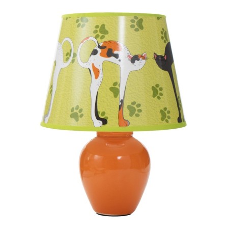 The table lamp "cats" E14 15W orange risalux-7