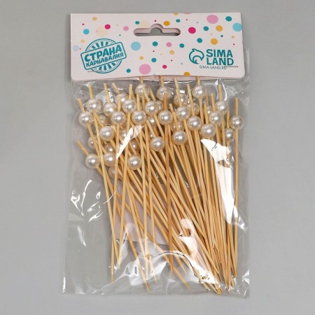 Skewer for Canapes "Pearl", set of 50 pcs.-1