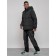 Winter ski skid male, size 56, black color
