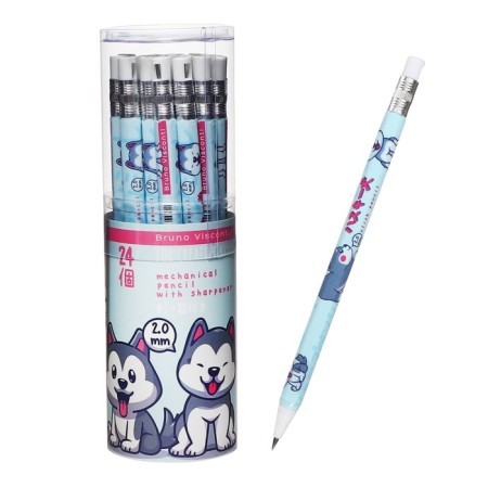 Mechanical pencil 2.0 mm Kawaii Animals. Puppy, with a sharpener