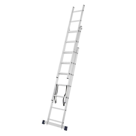 Tundra staircase, three -section, aluminum, 7 steps