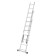 Tundra staircase, three -section, aluminum, 7 steps