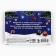 New Year's gift set, notebook coloring and wax crayons "New Year's raccoon"
