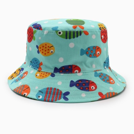 Panama Children's KAFTAN "FISH" R.52 Blue-2