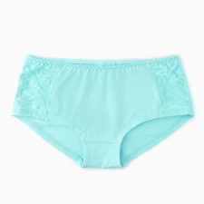Panties Female shorts, turquoise color, size 48
