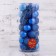 Set of balls plastic D-4 cm, 35 pcs "Eide dayshail" blue