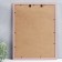 Photo frame plastic 30x40 cm "Blood strips" white with gold stroke 43x33 cm
